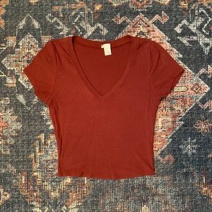Rust Crop Top